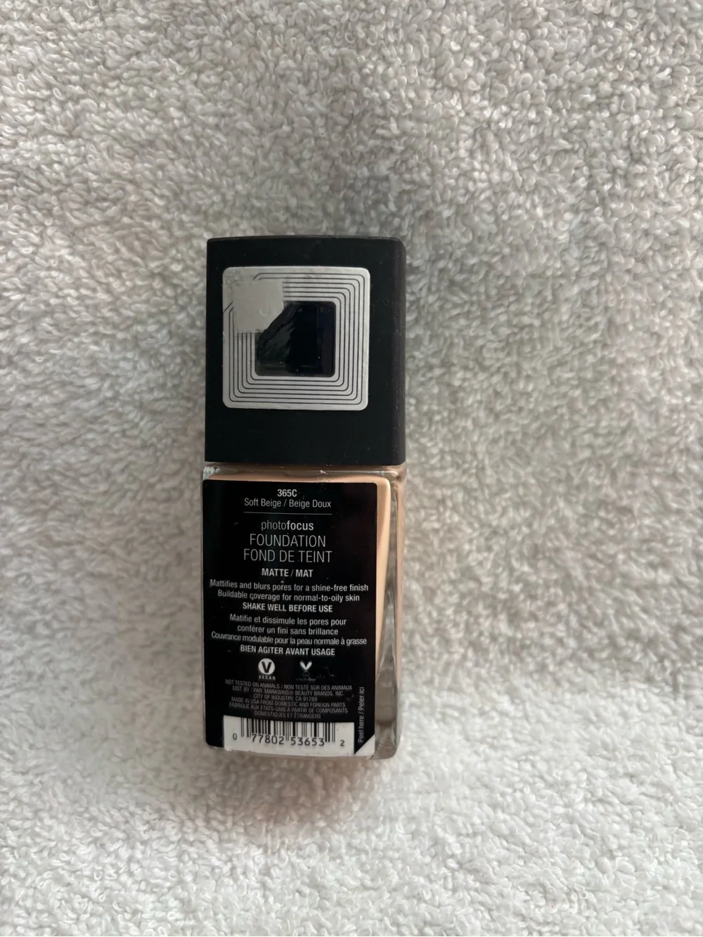 New wet n wild photo focus foundation shade 364c soft beige